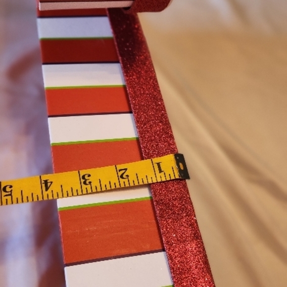 Red and White Candy Cane Holiday Decor - Picture 5 of 7